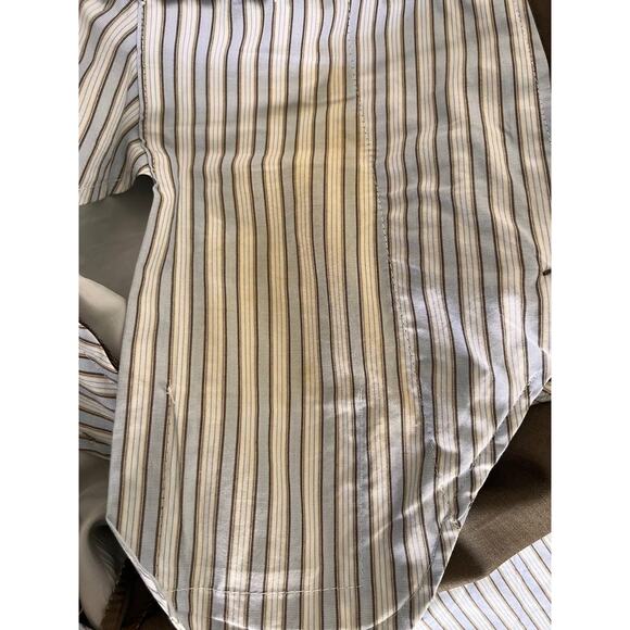 Paul Betenly Vantage Dress Pants Mens Size 34 Tan Super 120's Wool Classic - Picture 10 of 13